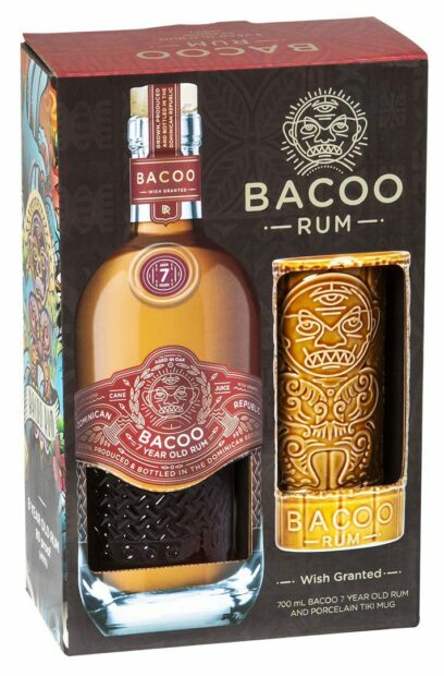 Bacoo Rum 7 years - Gift Box