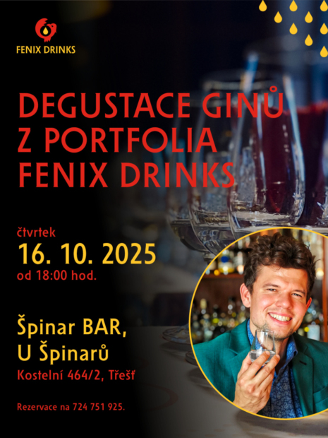 Ginová degustace ve Špinar Baru v Třešti