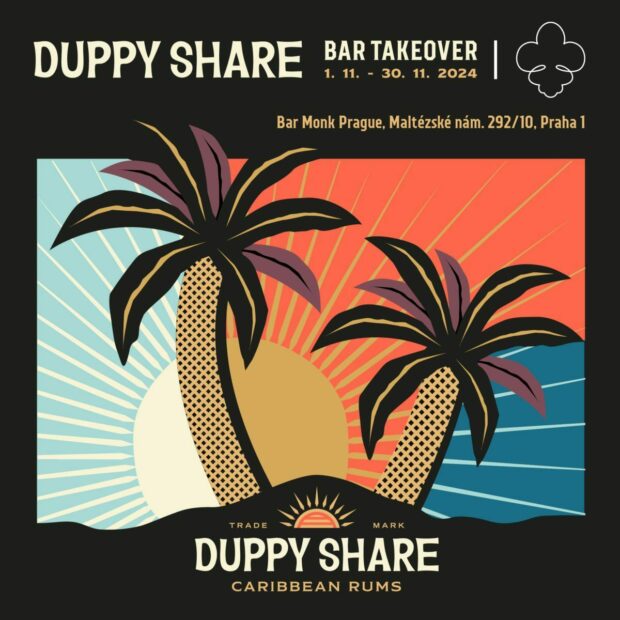 Duppy Share Bar Takeover v baru Monk