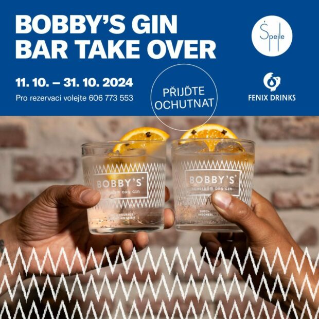 Bobby's Gin Bar Take Over ve Špejli