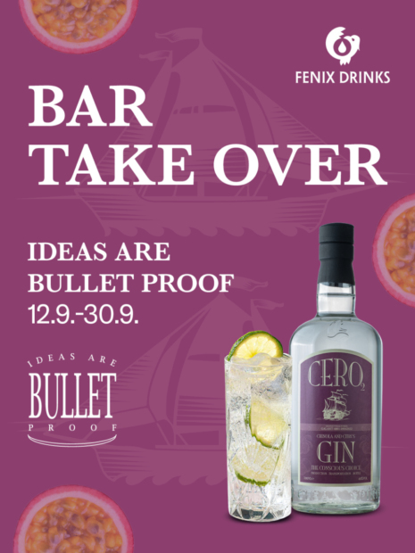 Cero2 Gin Chinola Bar Take Over v Ideas Are Bulletproof