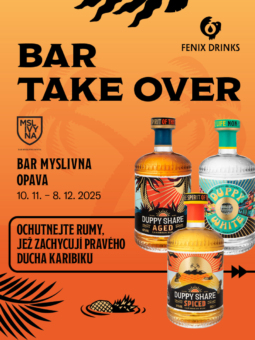 The Duppy Share Bar Take Over v baru Myslivna