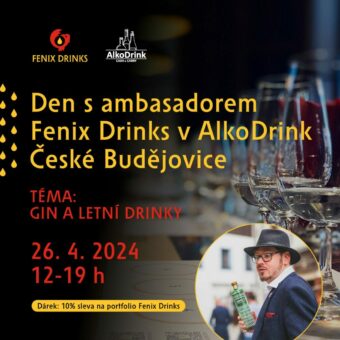 Den s Ambasadorem Fenix Drinks v AlkoDrink